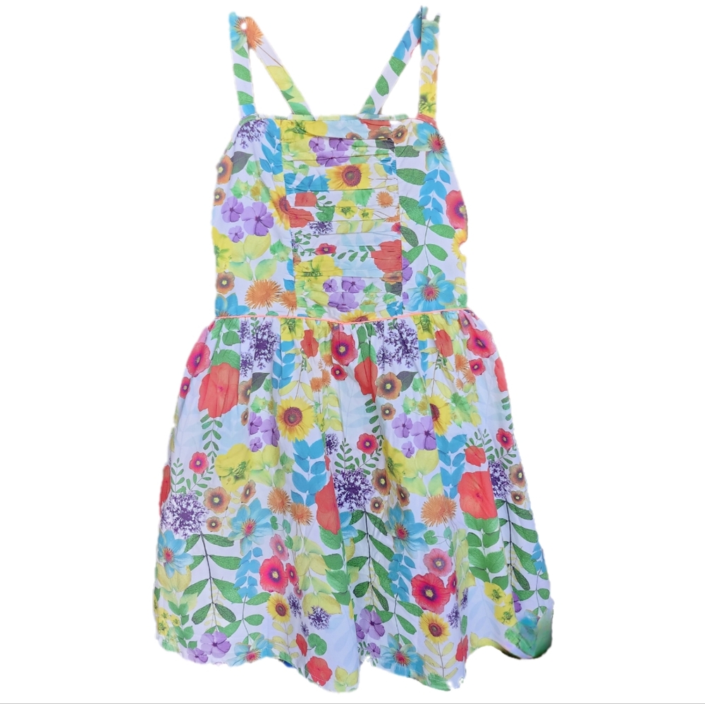 Girls Floral Spring Sundress
